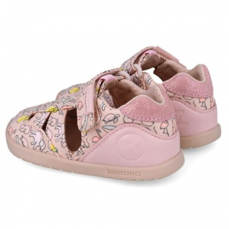 Sandale Primii Pasi 252193-A032 Rosa, Biomecanics Biogateo Wider [2]