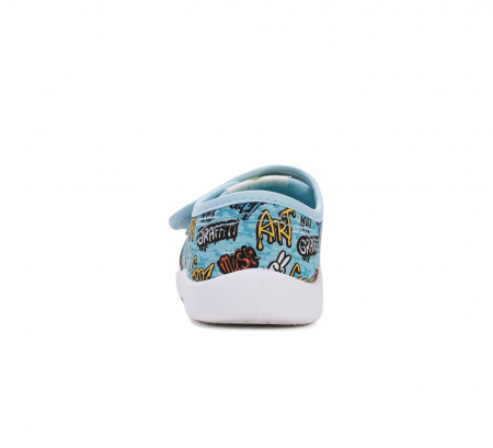 Tenisi din Panza Hidrofoba blue Game, DD Step [2]