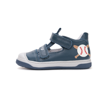 Incaltaminte supinata - Sandale din piele naturala, supinate pentru baieti DA08-6-1928