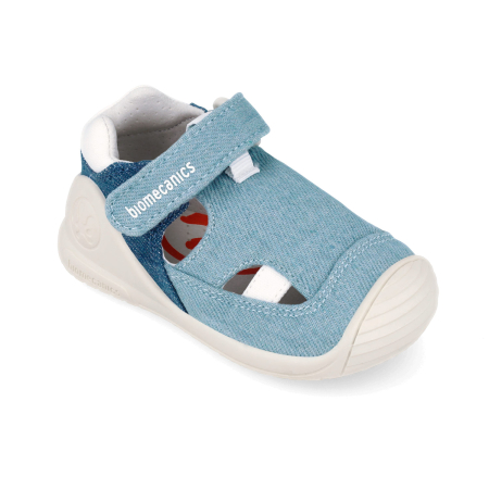 Sandale Textile Biomecanics 252176-A089  pentru baietii de culoare albastru [6]