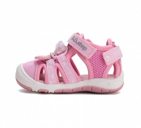 Sandale Textile Pink Flowers, Uscare Rapida Quick Dry, DD Step [0]