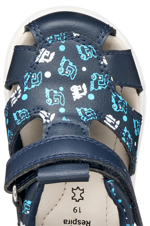 Sandale Geox primii pași Zapito, B556EC 05404 C4P1Z bleumarin pentru baieti [8]