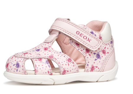 Încălțăminte copii - Sandale Geox primii pași Zapito, B556FB 05404 C0811Roz  pentru fetițe