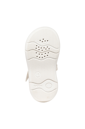 Sandale Geox primii pași Zapito, B556FB 05404 C0270 albe  pentru fetițe [4]