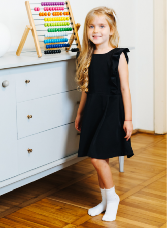 Sarafan Negru Volane TinTin Shop [0]