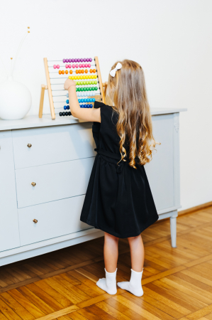 Sarafan Negru Volane TinTin Shop [3]