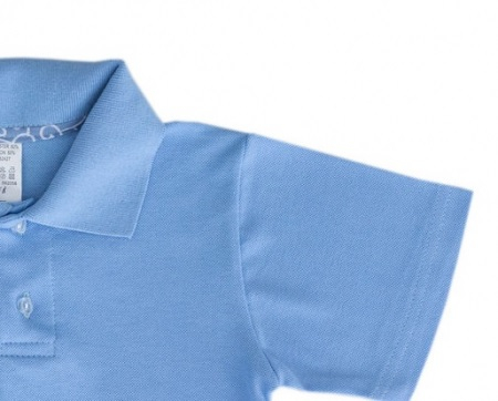 polo alb mâneca scurta TinTin Shop [2]