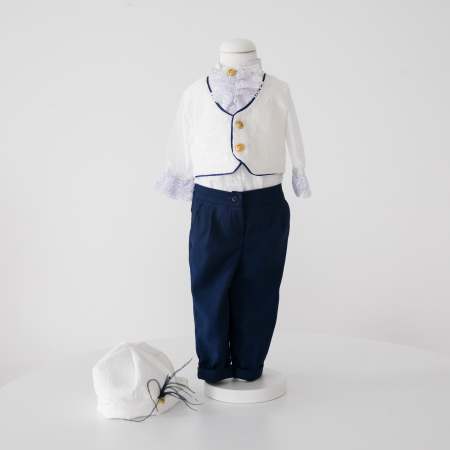 Costum Micul Print din jacard, TinTin Shop [2]