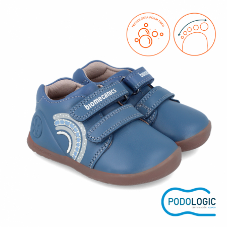 Sneaker Biomecanics 241162-A556, Azul, Biogateo Wider [0]