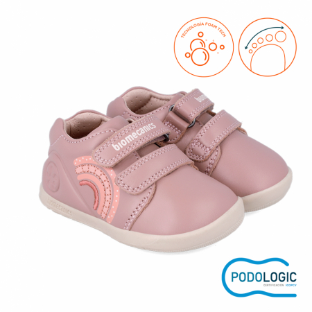 Sneaker Biomecanics 241162-B159, Rosa, Biogateo Wider [0]