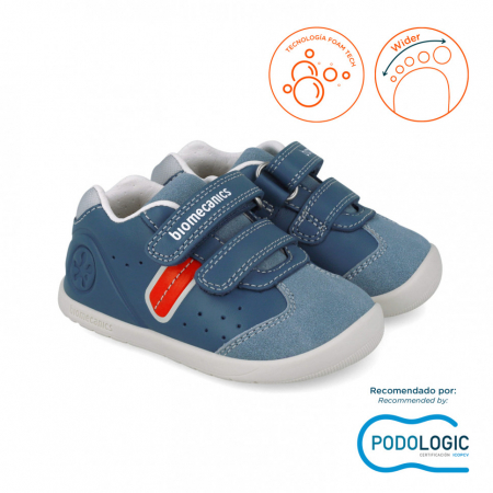Pantofi primii pași - Sneaker Biomecanics 252162-A556, Biogateo Wider