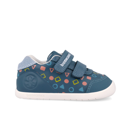 Sneaker Biomecanics Calapod Lat 262166-A556  din piele naturala, pentru baieti in culoarea albastru, Biomecanics Barefoot [4]