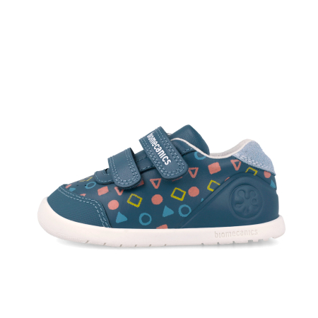 Sneaker Biomecanics Calapod Lat 262166-A556  din piele naturala, pentru baieti in culoarea albastru, Biomecanics Barefoot [3]