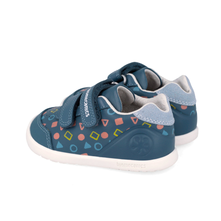 Sneaker Biomecanics Calapod Lat 262166-A556  din piele naturala, pentru baieti in culoarea albastru, Biomecanics Barefoot [1]