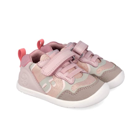 Încălțăminte copii - Sneaker Biomecanics Calapod Lat262158-D779 in culoarea roz cu sclipici, pentru fete, Biomecanics