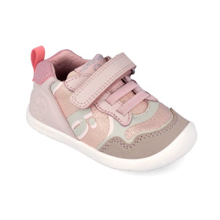 Sneaker Biomecanics Calapod Lat262158-D779 in culoarea roz cu sclipici, pentru fete, Biomecanics [2]