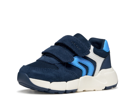 Pantofi primii pași - Sneaker Flexyper B656GC 01422 B CF44D pentru baietii, Navy Geox