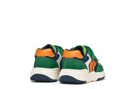 Sneaker Flexyper  B566GD 054FU C0587 pentru baietii, Green Geox [2]