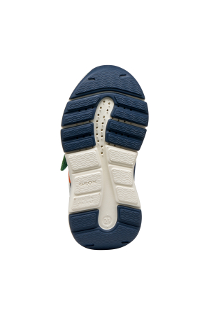 Sneaker Flexyper  B566GD 054FU C0587 pentru baietii, Green Geox [7]