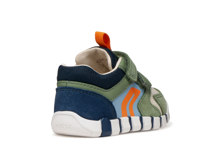 Sneakers Geox B Iupidoo B3555C B3555D 02214 CD3F4 olive pentru baietii [5]