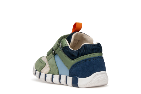 Sneakers Geox B Iupidoo B3555C B3555D 02214 CD3F4 olive pentru baietii [4]