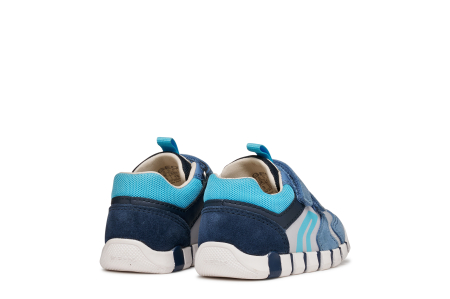 Sneakers Geox B Iupidoo B B3555D 02214 C4S1L albastrii pentru baietii [4]