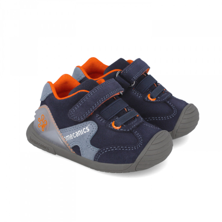 Pantofi primii pași - Sneakers Biomecanics 251127-A089 Azul Marino