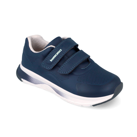Sneakers Biomecanics 262250-A008, flexilili din piele ecologica, baieti in culoarea bleumarin [2]
