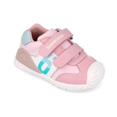 Sneakers Biomecanics Primii Pasi 262121-C032 pentru fete in culoarea roz [2]