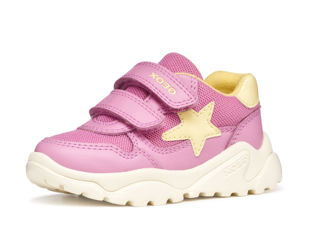 Incaltaminte copii - Geox B655QA 0BC14 C0808 adidasi pentru fete roz