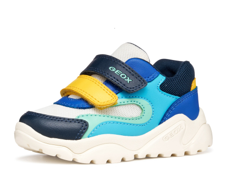 Incaltaminte copii - Geox B655RA 0BC14 C0899 adidasi pentru baieti navi