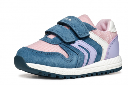 Sneakers Geox Alben B453ZA 02214, Avio/Pink [10]