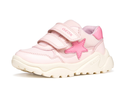 Incaltaminte copii - Geox B655QA 0BC14 C0808 adidasi pentru fete roz