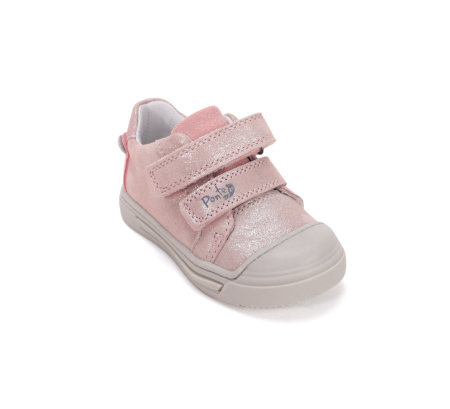 Pantofii din piele, supinati, roz, pentru fete DA03-6-1724C Ponte DD Step [6]