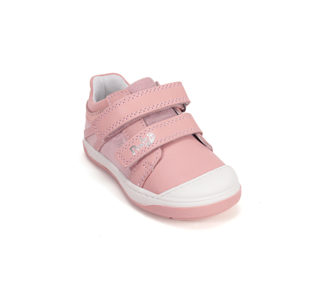 Pantofii din piele, supinati, roz, pentru fete DA03-6-1326Z [6]