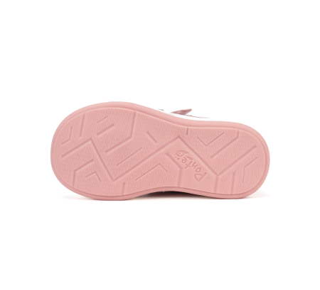 Pantofii din piele, supinati, roz, pentru fete DA03-6-1326Z [4]