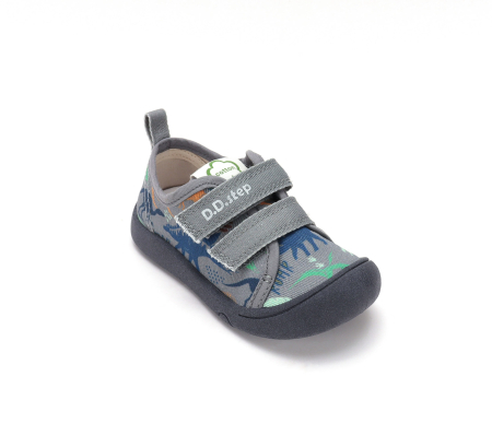 Tenisi textili D.D.Step bleumarin cu dinozauri C100-62481A [7]