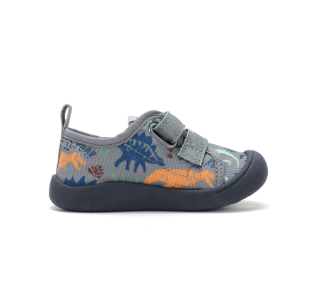 Tenisi textili D.D.Step bleumarin cu dinozauri C100-62481A [3]