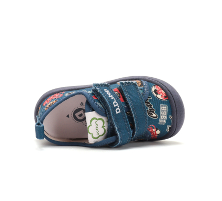 Tenisi textili D.D.Step bleumarin c100-62222 [4]