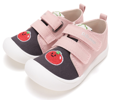 Pantofi barefoot pentru gradinita textili D.D.Step roz pal pentru fete C100-62422D [7]
