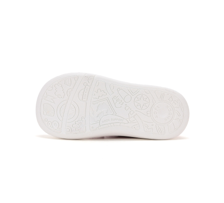 Pantofi barefoot pentru gradinita textili D.D.Step roz pal pentru fete C100-62422D [4]