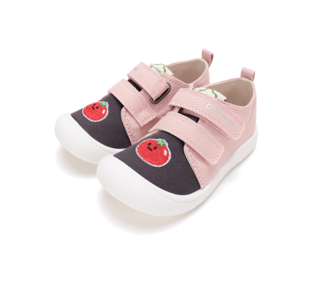 Pantofi barefoot pentru gradinita textili D.D.Step roz pal pentru fete C100-62422D [5]