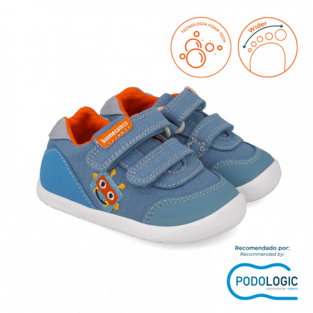Sneaker Biomecanics 252196-A371 , Biogateo Wider [0]