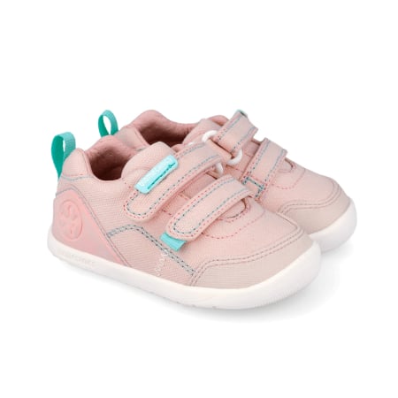 Încălțăminte copii - Tenisi foarte usori Biomecanics Barefoot Calapod Lat 262190-E032 roz pentru fete, Biomecanics
