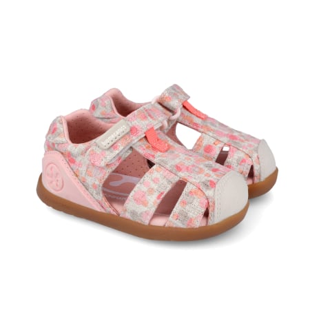 Încălțăminte copii - Sandale foarte usoare Biomecanics Barefoot Calapod Lat 262193-A103 roz pentru fete, Biomecanics