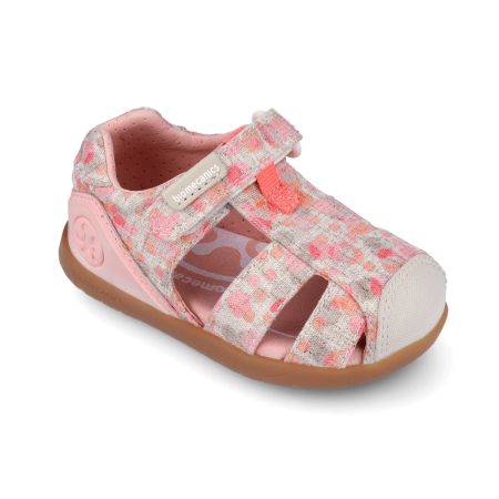 Sandale foarte usoare Biomecanics Barefoot Calapod Lat 262193-A103 roz pentru fete, Biomecanics [2]