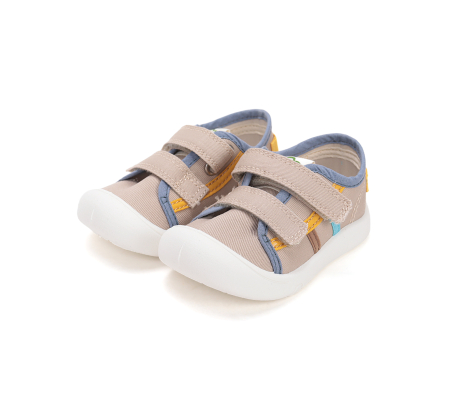 Tenisi textili pentru copii crem C100-61143A DD Step [5]