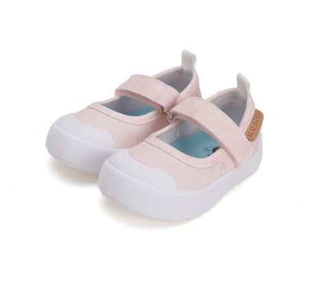 Sandale Hidrofobe din Bumbac, Pink Flowers, DD step [5]