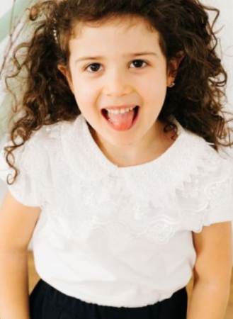 Tricou Alb cu Guler Brodat, TinTin Shop [3]