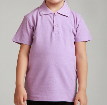 polo lila mov mâneca scurta TinTin Shop [1]